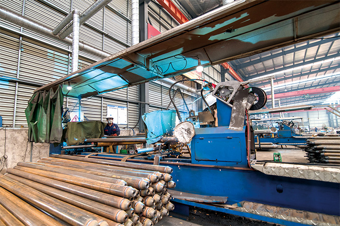 黄骅网架杆件自动焊接